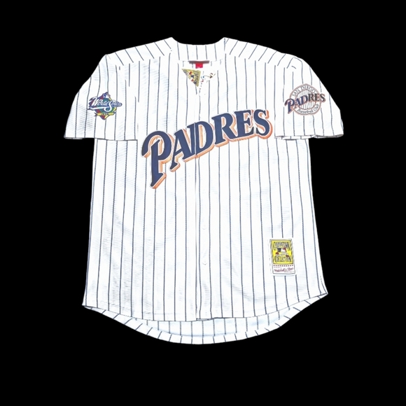 Tony Gwynn San Diego Padres Jersey 1998 World Series Throwback Stitched NEW SALE - Picture 2 of 3